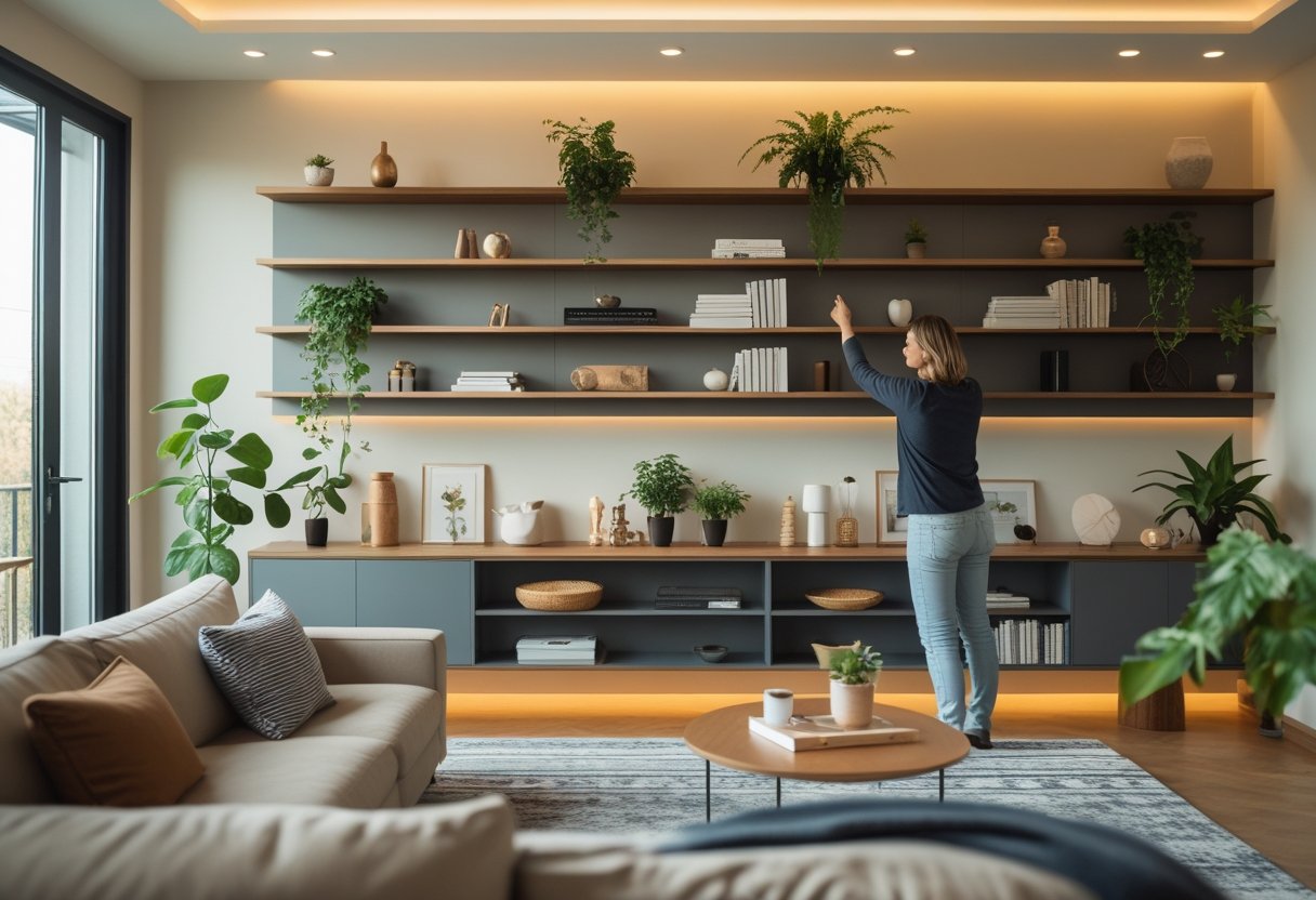Sådan vælger du de perfekte hylder til stuen inspiration til hjemmet
