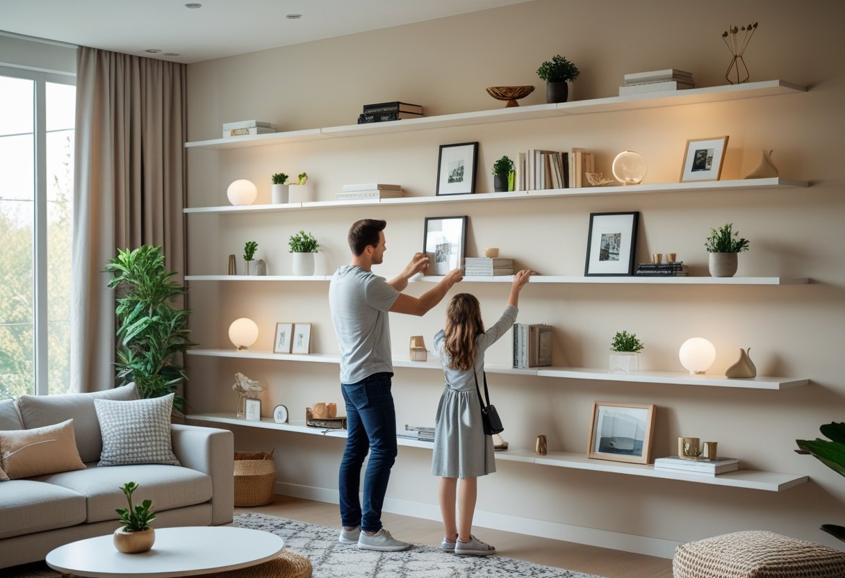 Sådan vælger du de perfekte hylder til stuen ideer til boligindretning